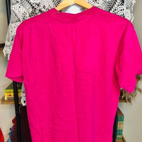 Vintage 90s Y2k Pink Disney Mickey Mouse Shirt - Picture 2 of 3